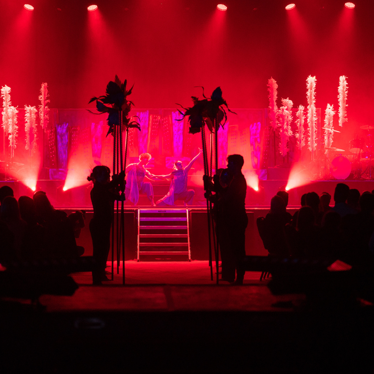 A large-scale FUSION live production