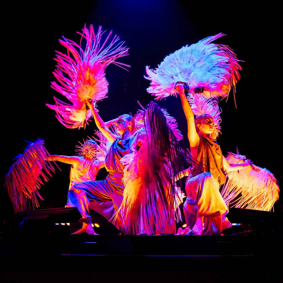Performers during a FUSION Experience
