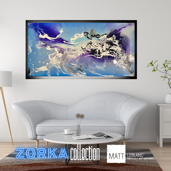 008 - Zorka ART Collection by Matt LeBlanc - 24 x 48