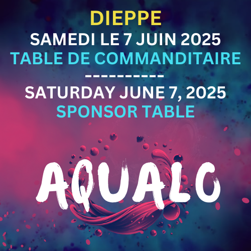 FUSION AQUALO DIEPPE - UNIPLEX - SPONSOR TABLE - SATURDAY JUNE 7 2025