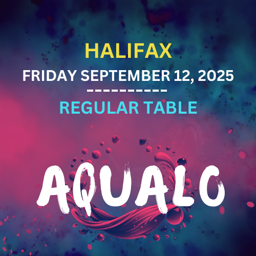 FUSION AQUALO HALIFAX- LIGHT HOUSE ARTS CENTRE - REGULAR TABLE - SEPT 12