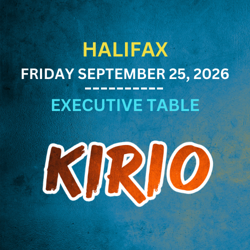 FUSION KIRIO HALIFAX- LIGHT HOUSE ARTS CENTRE - EXECUTIVE TABLE - SEPT 25