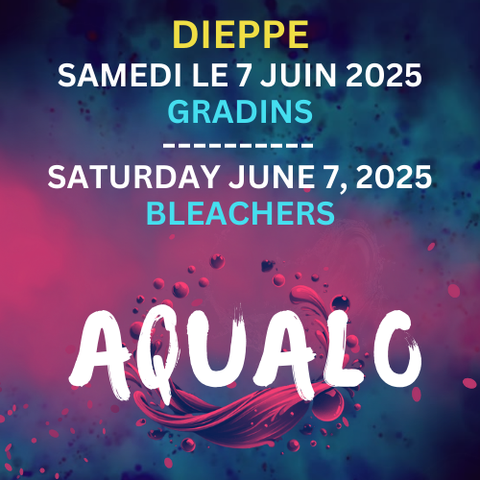 FUSION AQUALO DIEPPE - UNIPLEX - BLEACHERS - SATURDAY JUNE 7 2025